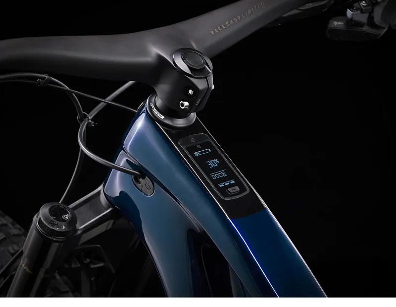 Trek Fuel EXE 9.9 XX1 AXS Electric Mountain Bike in Mulsanne Blue-7